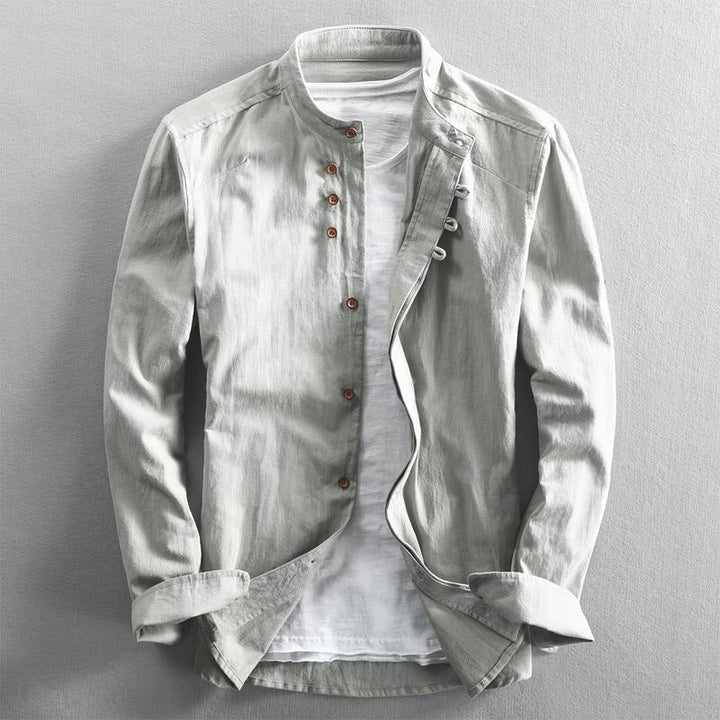 Leon | North™ Mandarin Collar Shirt