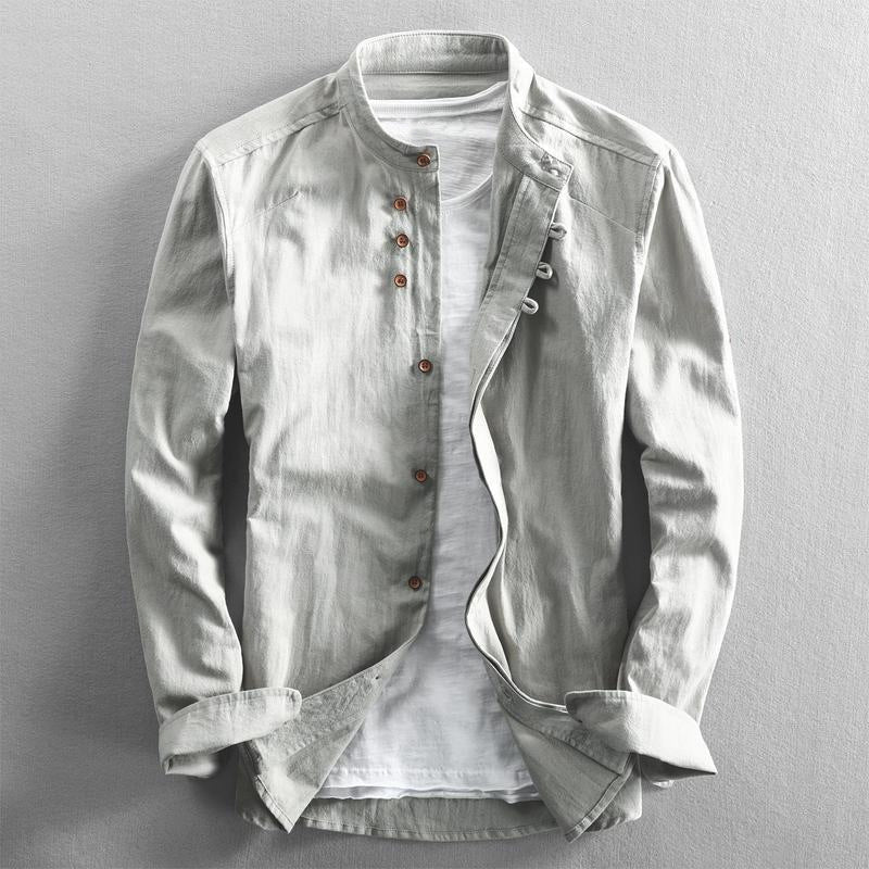 Leon | North™ Mandarin Collar Shirt