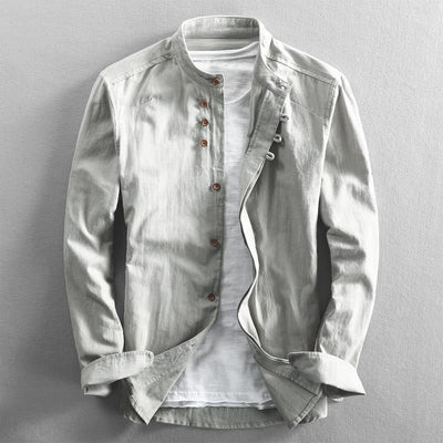 Leon | North™ Mandarin Collar Shirt