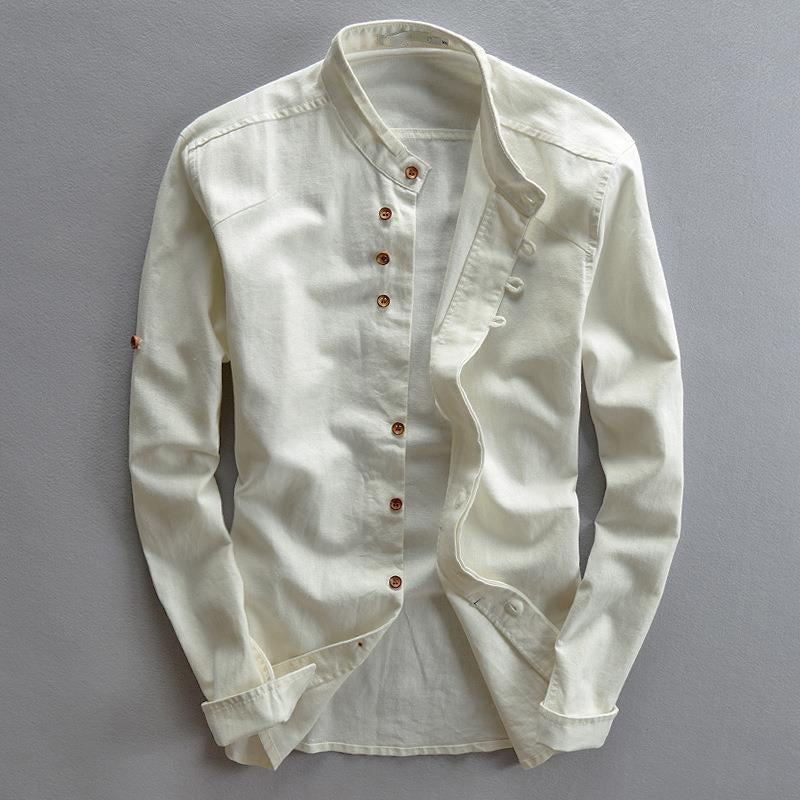 Leon | North™ Mandarin Collar Shirt