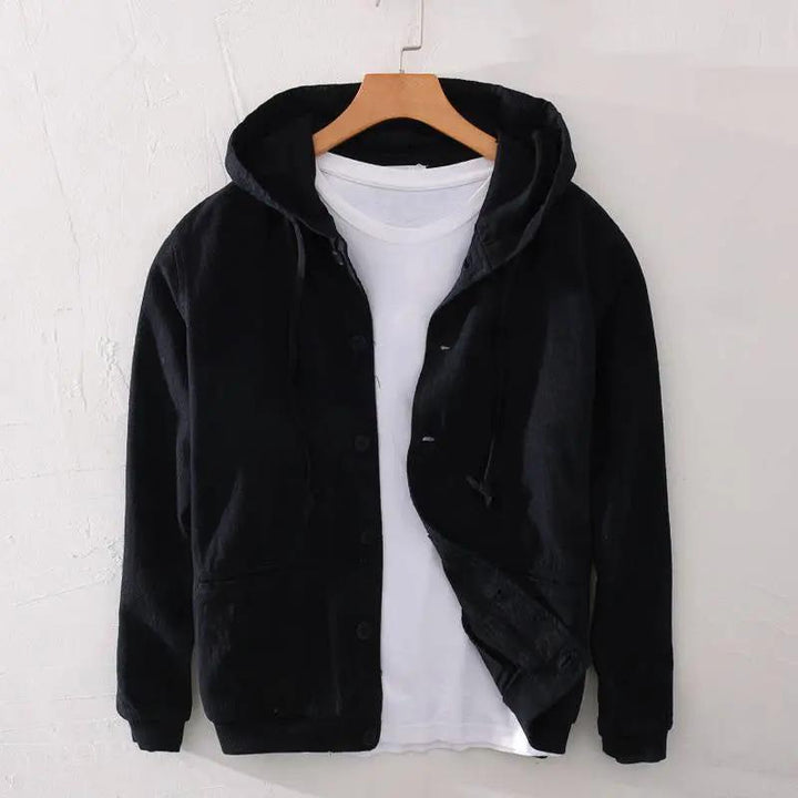 Martin | North™ Button-Up Hooded Jacket