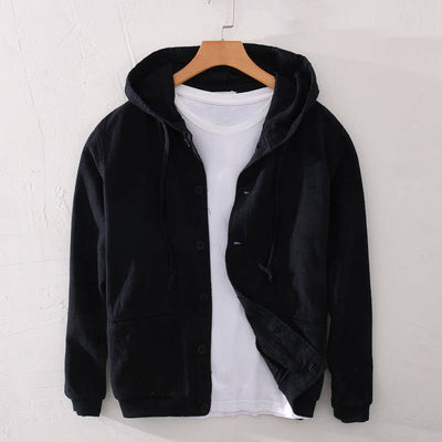 Martin | North™ Button-Up Hooded Jacket