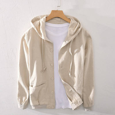 Martin | North™ Button-Up Hooded Jacket