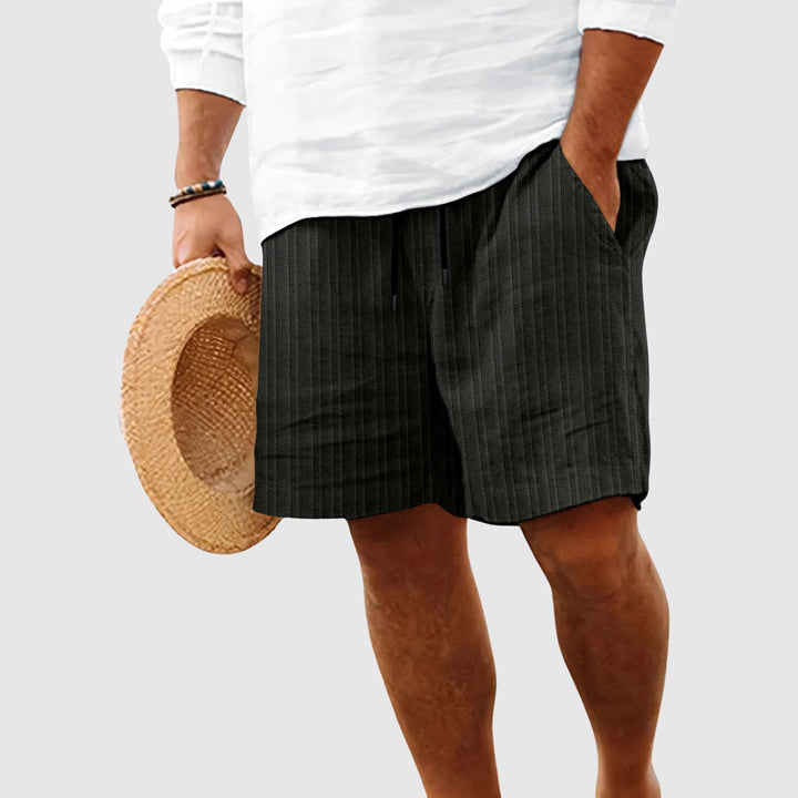 Theodore Willow Sunset Striped Shorts
