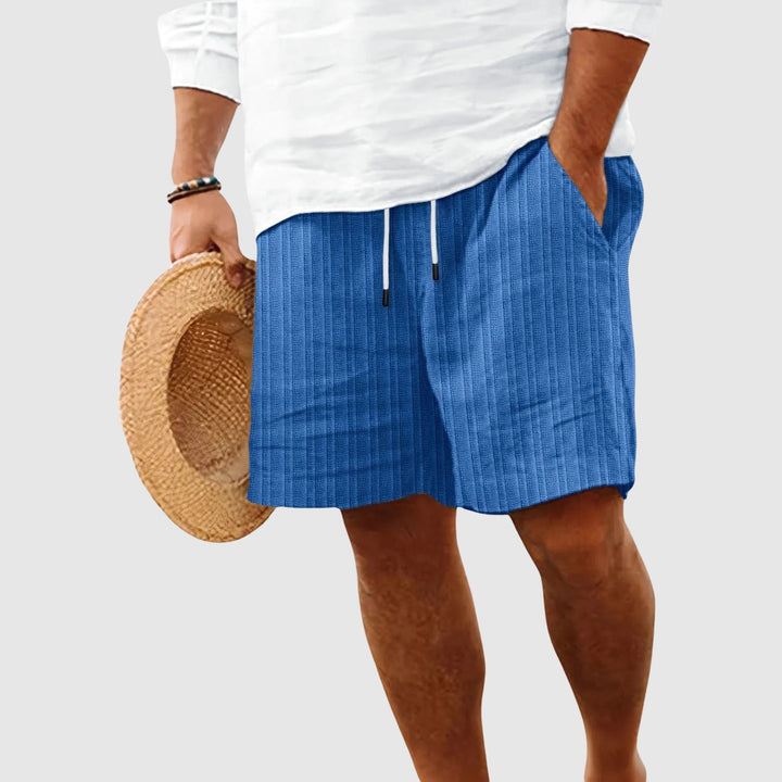 Theodore Willow Sunset Striped Shorts