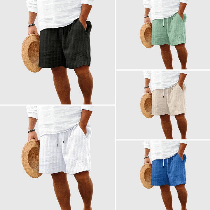 Theodore Willow Sunset Striped Shorts