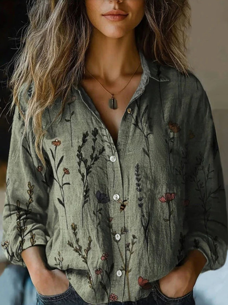 Luna Retro Blouse