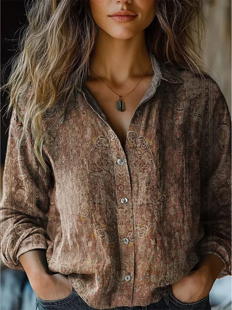 Luna Retro Blouse