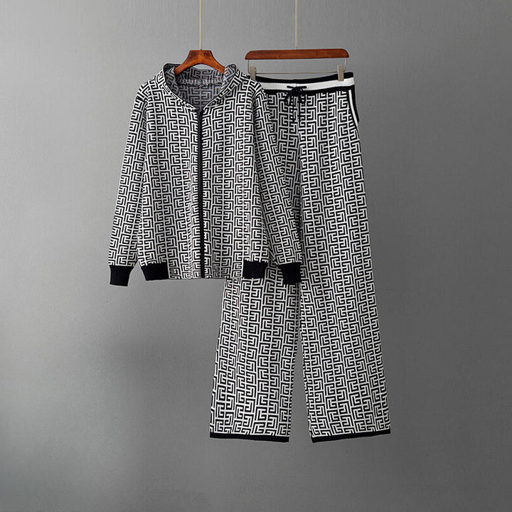 Nora | North™ Patterned Knit Hoodie Set