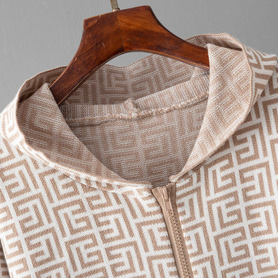Nora | North™ Patterned Knit Hoodie Set