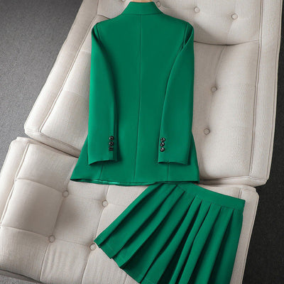 Veronica | North™ Crest Blazer Skirt Set