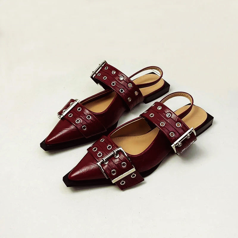 Valentina Rossi Pointed Sandals