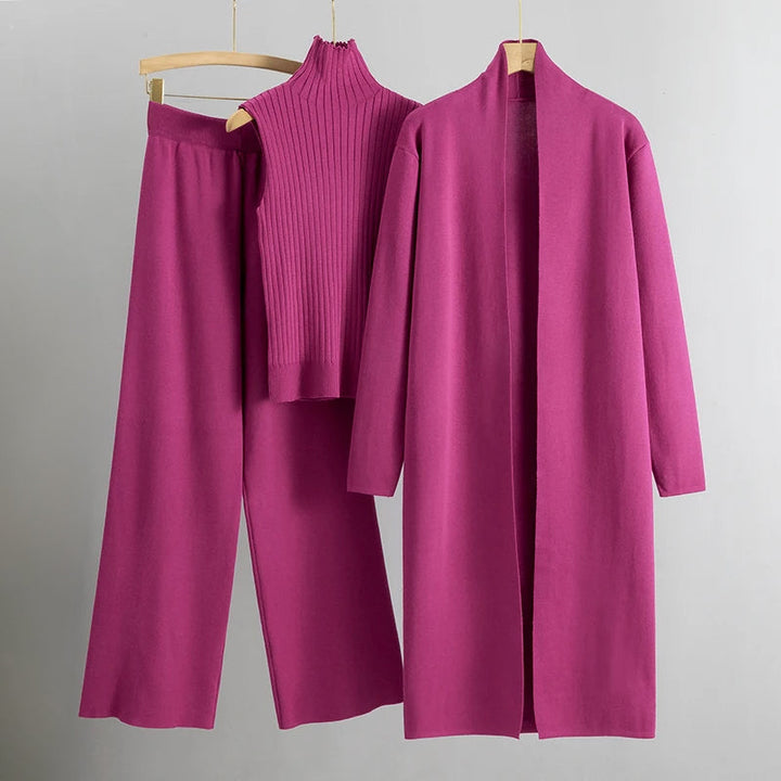 Diana | North™ Three-Piece Knit Lounge Set