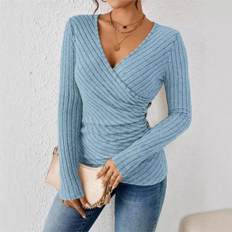 Aurora | Flattering V-Neck Top