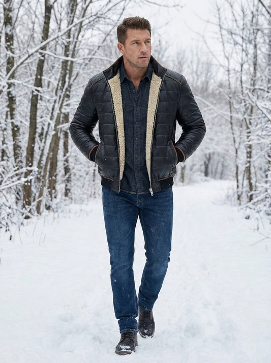 Brunon™ Luxury Padded Jacket with Plush Lining