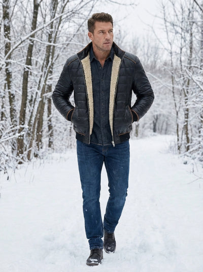 Brunon™ Luxury Padded Jacket with Plush Lining