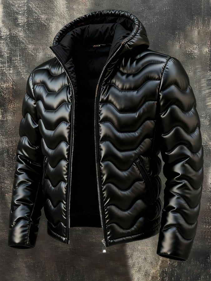 Hudson™ | The Sherpa-Lined Leather Jacket