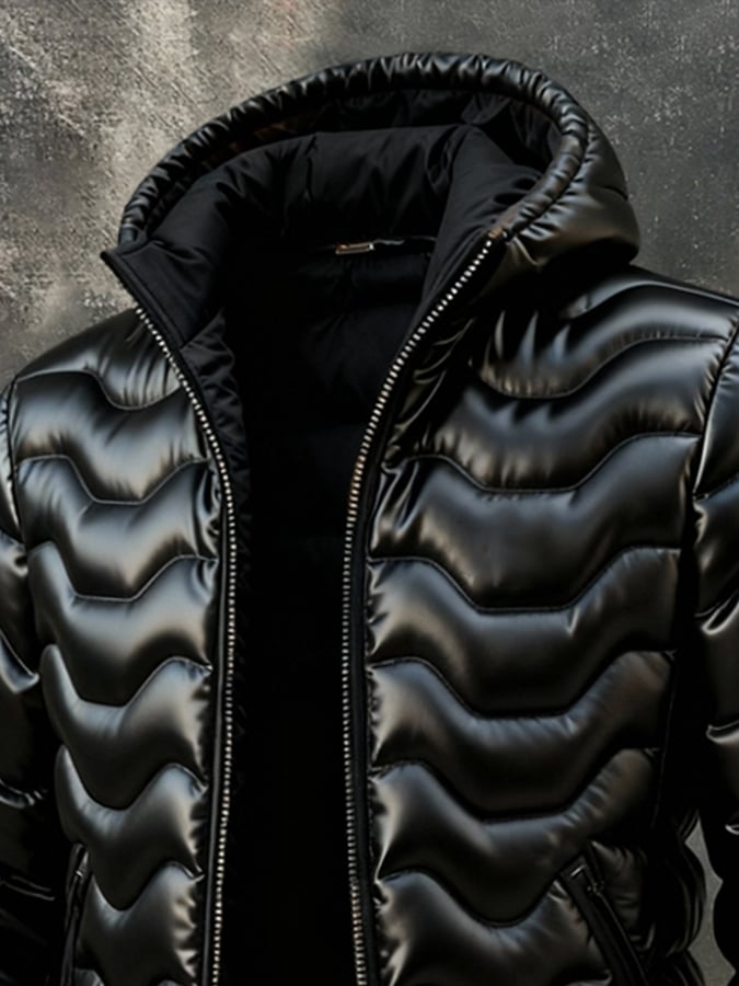 Hudson™ | The Sherpa-Lined Leather Jacket