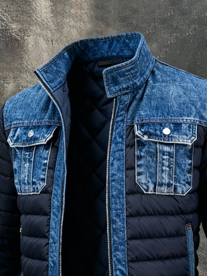 Lorenzo™ | The Denim Winter Jacket