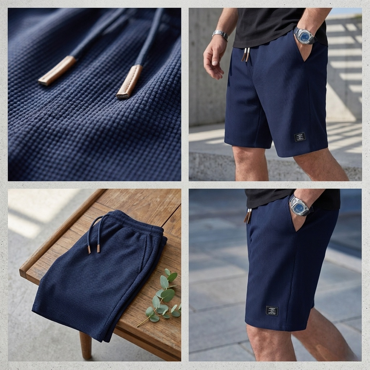 Nathan | Elegant Easy-Fit Shorts
