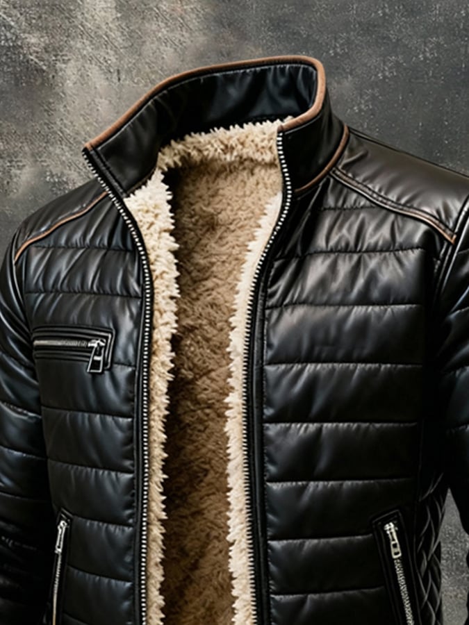 Brunon™ Luxury Padded Jacket with Plush Lining